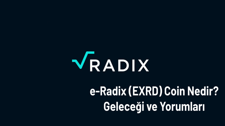 e-Radix (EXRD) Coin Nedir? Geleceği, Kaç TL, Grafik ve Yorum.