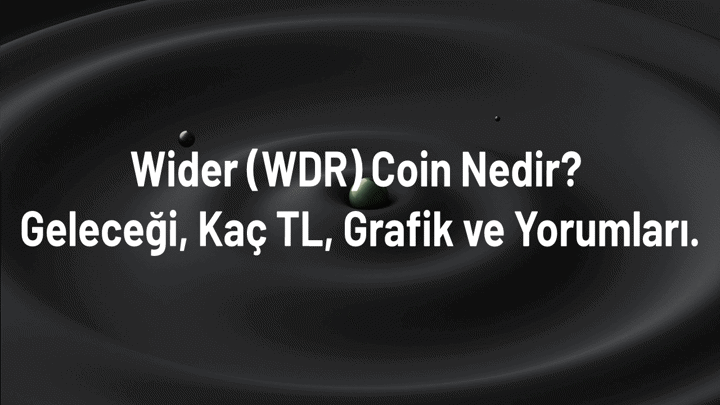 Wider (WDR) Coin Nedir?  Geleceği, Kaç TL, Grafik ve Yorumları.